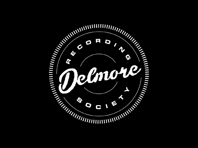 Logo design for Delmore Recording Society, an archival label based in Nashville, TN and Chicago, IL